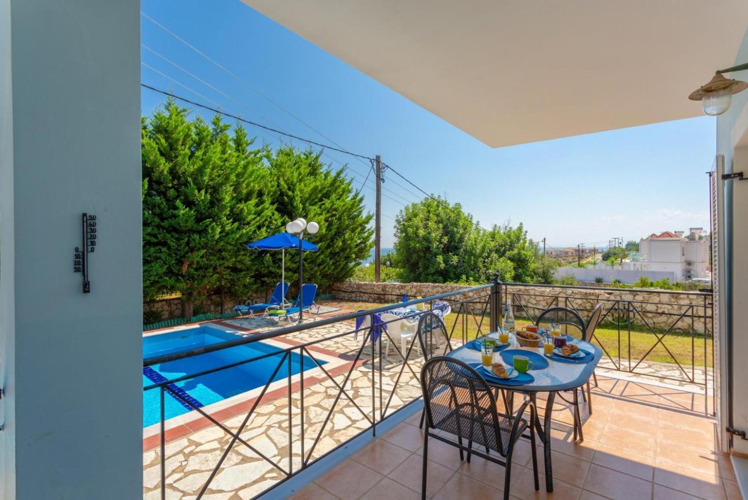 Spathíon Skala Villa Blue מראה חיצוני תמונה
