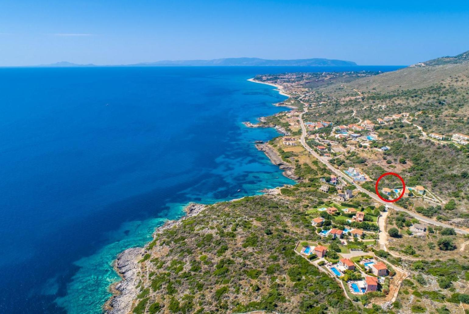 Spathíon Skala Villa Blue מראה חיצוני תמונה
