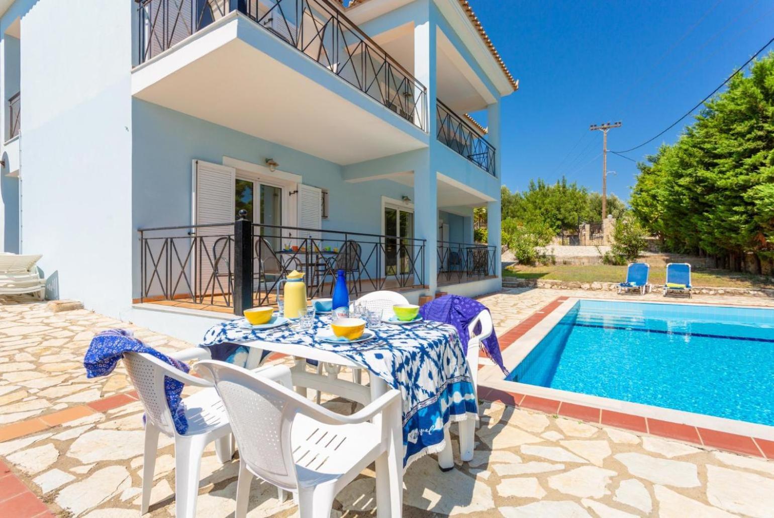 Spathíon Skala Villa Blue מראה חיצוני תמונה