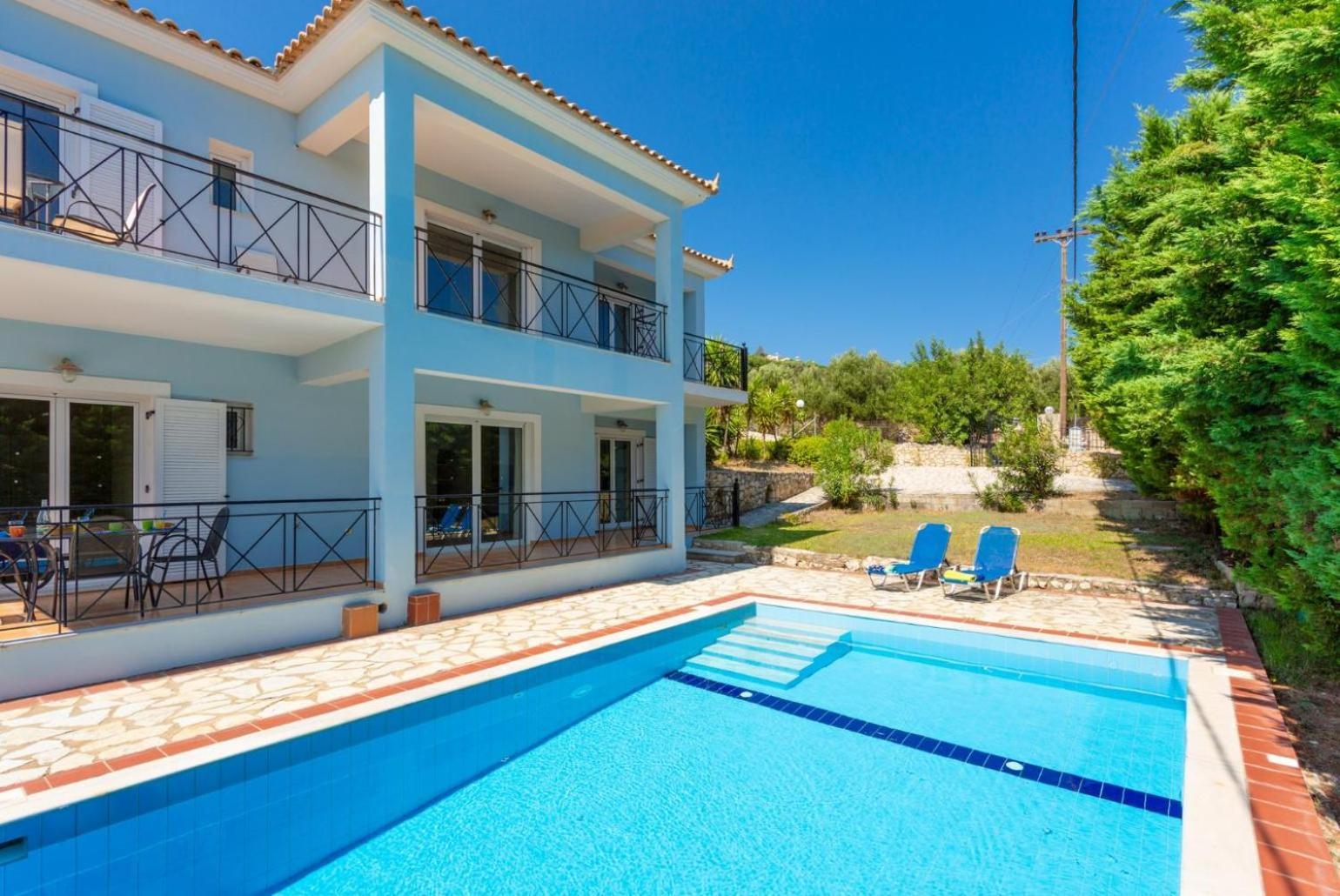 Spathíon Skala Villa Blue מראה חיצוני תמונה